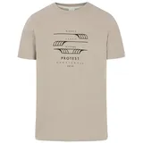 Protest Rimble Kurzarm-t-shirt - Bamboo Beige - S