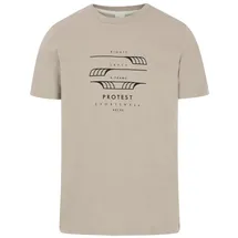 Protest Rimble Kurzarm-t-shirt - Bamboo Beige - S