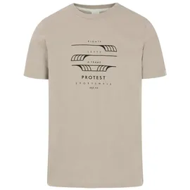 Protest Rimble Kurzarm-t-shirt - Bamboo Beige - S