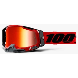 100% Racecraft II Motocross Brille, rot für Männer