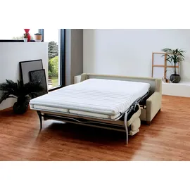 Bali Schlafsofa BALI "Viola, Dauerschläfer", beige, B:181cm, 100% Polyester, Sofas, Schlafsofa, in 140er und 160er Breite, 3 Varianten, auch mit Ergoflex-Lattenrost