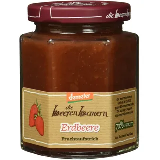 Die Beerenbauern Erdbeere Fruchtaufstrich demeter