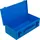 BGS Metallkassette ohne Bestückung blau