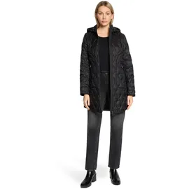 Betty Barclay Outdoorjacke BETTY BARCLAY "Damen mit abnehmbarer Kapuze", Damen, Gr. 36, schwarz, Obermaterial: 100% Polyamid; Futter: 100% Polyamid, tailliert, Jacken Outdoorjacke