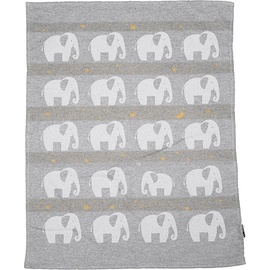 David Fussenegger Babydecke Lima 'Elefanten' 65 x 90 cm Filz