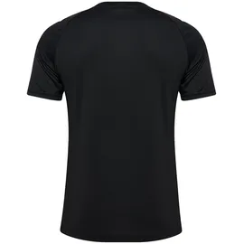 hummel hmlMATCH Striped Fußballtrikot 2114 - black/white 164