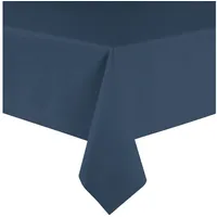 Sander Tischdecke Loft fleckabweisend Jeansblau Größe rund: 150 cm