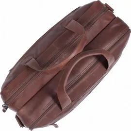 The Chesterfield Brand Wax Pull Up Aktentasche Leder 44 cm Laptopfach braun