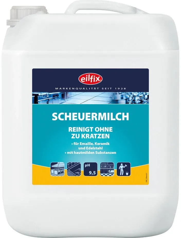 EILFIX SCHEUERMILCH reinigt ohne zu kratzen