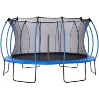 Plum Springsafe Trampolin Colours 426 cm inkl. Sicherheitsnetz blau