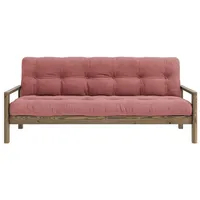 Karup Design Schlafsofa KNOB, mit Futonmatratze, verschiedene Farben, FSC®-zertifiziert, Kiefer braun