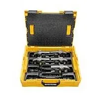 Rems Presszangen-Set V 571162 15-18-22-28-35, in L-Boxx (gelb)
