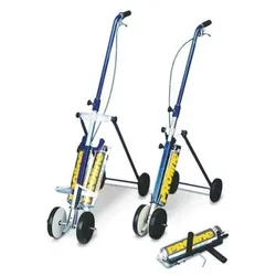 Fahrbares Markiergerät  Typ 100, für 2 Dosen Markierfarbe, Linienbreite 100 bis 130 mm
