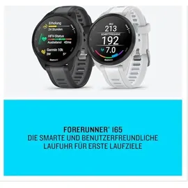 Garmin Forerunner 165 schwarz/schiefergrau