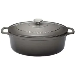 CHASSEUR Cocotte Gusseisen oval alle Herdplatten 35 cm Invicta