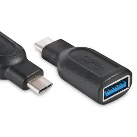 Club 3D USB 3.1 Adapter Typ-C zu USB 3.0 Typ-A St./Bu. schwarz CAA-1521