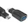 Club 3D USB 3.1 Adapter Typ-C zu USB 3.0 Typ-A St./Bu. schwarz CAA-1521