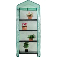 nyvi Foliengewächshaus NYVIGreen 158x69x49 cm - Gewächshaus klein für Jungpflanzen, Tomaten
