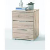 Pol-Power Nachtschrank Uni 46 x 42 x 61 cm Eiche
