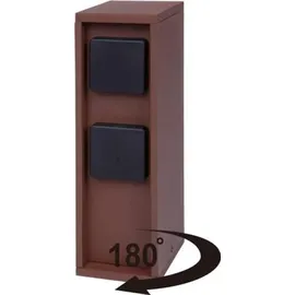 Bold Smart-Home-Steckdose IP44 Rost 3 St.