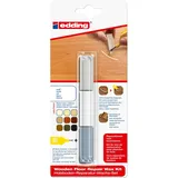 edding Holzboden-Reparaturwachs-Set weiß