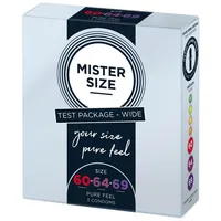 Mister Size Probierset - Wide, 3 Kondome