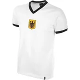Copa Deutschland Retro Fußballtrikot 1970 weiß Herren Gr. M