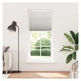 vidaXL Plissee Hellgrau 95x200 cm Stoffbreite 94,4 cm Polyester