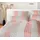 ELEGANTE Bettwäsche Range Korallrot 135 x 200 cm + 40 x 80 cm