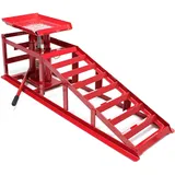 Wiltec Wagenheber Stahl 2000 kg rot höhenverstellbar