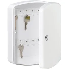 Burg Wächter Schlüsselbox Key Box mit 24 Haken Weiß