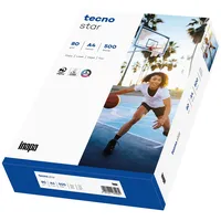 Inapa Drucker-/Kopierpapier tecno Star: 80 g/m2, DIN-A4, 500 Blatt,