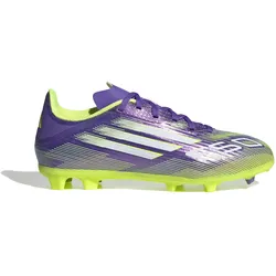 ADIDAS F50 LEAGUE FG/MG J PURRUS/FTWWHT/LUCLEM - 3,5