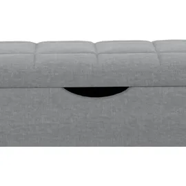 Home Affaire Hockerbank Checked Grau 160 x 42 x 40 cm
