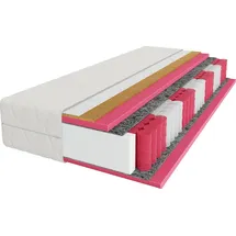 ADAMS GROUP Matratze 180x200 cm Prestige Sleep 7 Zonen H3 H4 Taschenfederkern Kokosmatte Höhe 23 cm