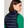 Tommy Hilfiger Damen Weste Padded Global Stripe Vest mit Kapuze, Blau (Desert Sky), XXL - XXL