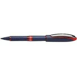 Schneider One Business Tintenroller rot/schwarz 0,6 mm, rot,