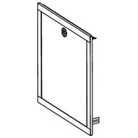 TECE 77990029 TECEfloor Rahmen und Tür für UP 840