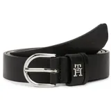 Tommy Hilfiger Essential Effortless Gürtel Leder black 70 cm