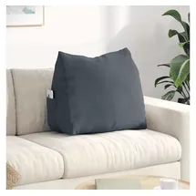 vidaXL Rückenkissen 60 x 20 x 50 cm Dunkelgrau