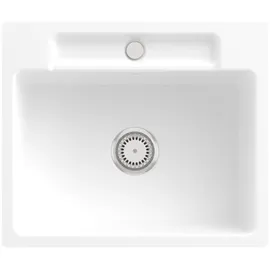 Villeroy & Boch Siluet 60 S Flat stone white + Handbetätigung