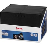 Hama DVD-Leerhülle mit Folie schwarz (Packung mit 30)