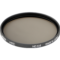 Hoya HMC ND 4 grau (67 mm, ND- / Graufilter), Objektivfilter, Schwarz