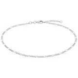 Amor Fußkette silberfarben