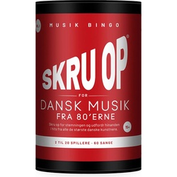 SMSCS Games Aps Skru op - Skru op for dansk musik fra 80 ́erne (Skru op for dansk musik fra 80 ́erne, Vol. 1)