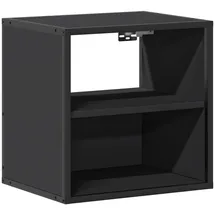 vidaXL Hängenachtschrank vidaXL 40 x 31 x 39,5 cm Schwarz