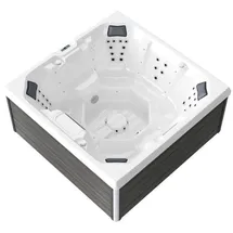 Tronitechnik TORCELLO 210 x 210 x 80 cm mit Heizung, Hydromassage, Farblicht