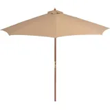 vidaXL Ø 300 cm Taupe