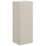 Lomadox DURANGO-56 Badschrank 30 x 80 x 26,6 cm Beige/Braun Metall/Spanplatte