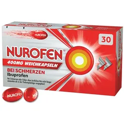 NUROFEN 400mg Ibuprofen Weichkapseln bei Schmerzen 30 St